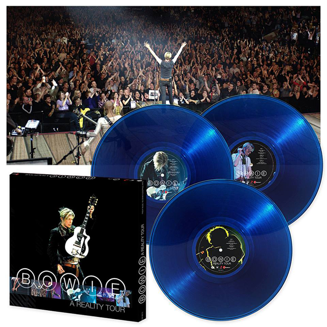 David Bowie / A Reality Tour - 180 Gram Audiophile Translucent Blue Vinyl box set