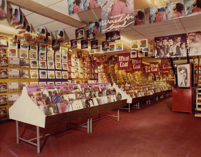 HMV Stores Looked Like in the UK from early 1980s