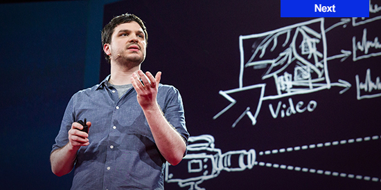 NHK Eテレ『スーパープレゼンテーション「スパイもびっくり！？　音を“見る”未来の技術」』　エイブ・デイビス