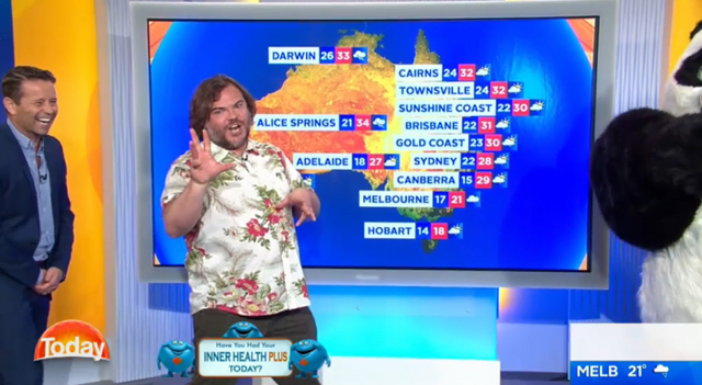 Jack Black campaigns to be the next ACDC lead singer - TODAY