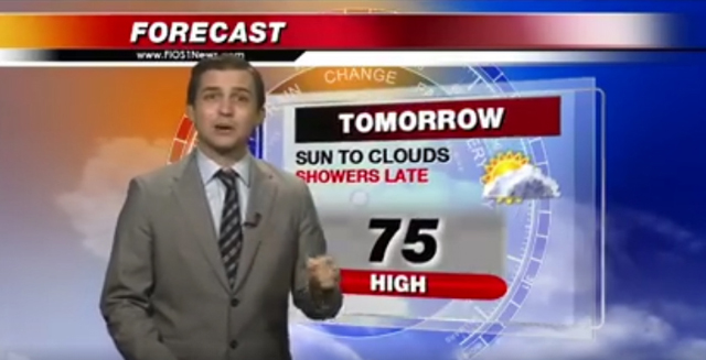 Weather forecast - Verizon FiOS1 - New Jersey