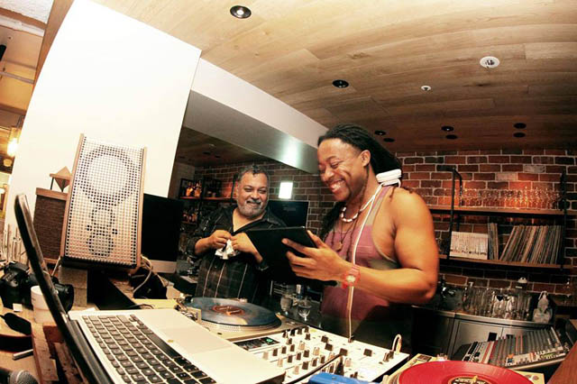 Jean-Paul ‘Bluey’ Maunick and Francis Hylton