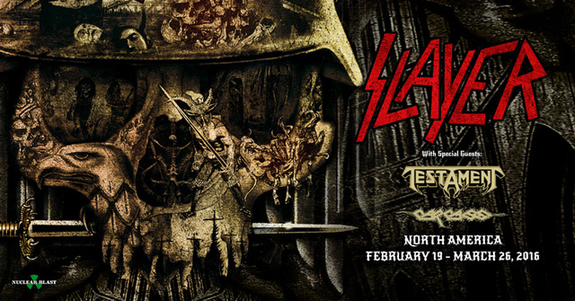Slayer & Testament - North American tour