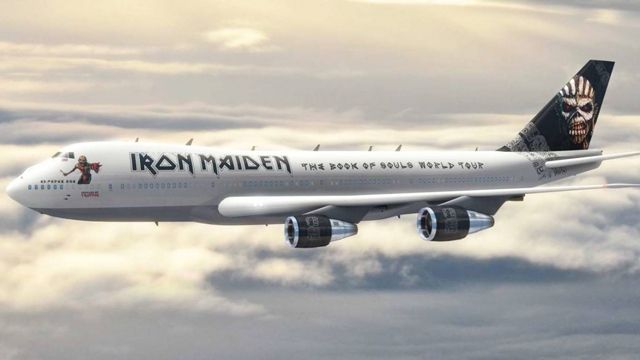 Iron Maiden - ED FORCE ONE