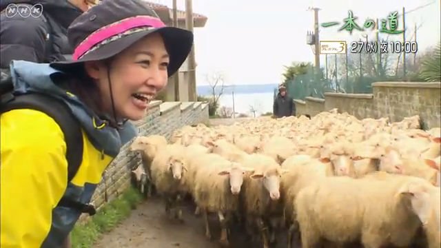 NHK BSプレミアム『一本の道「“天空の城”古代ローマの道をゆく〜イタリア中部〜」』
