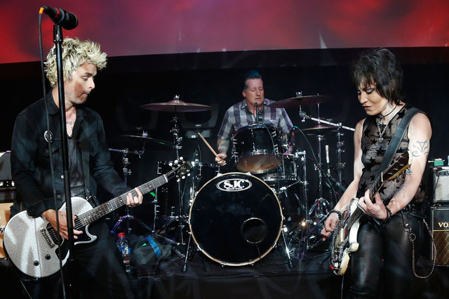Billie Joe Armstrong, Tre Cool, Joan Jett