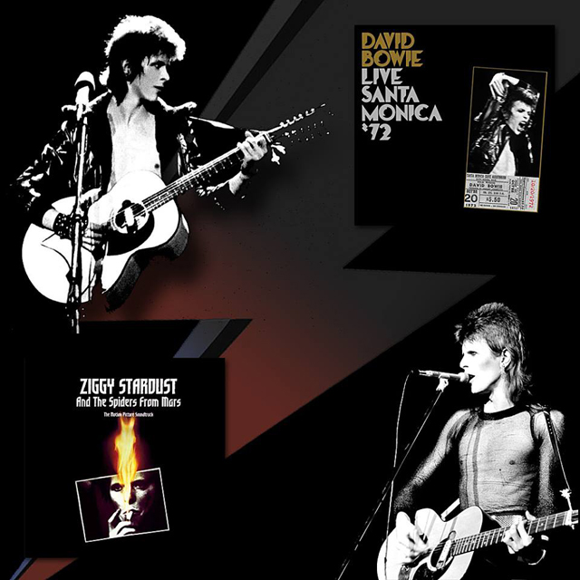 David Bowie 180g vinyl - Live Santa Monica 72 & Ziggy Stardust Motion Picture Soundtrack