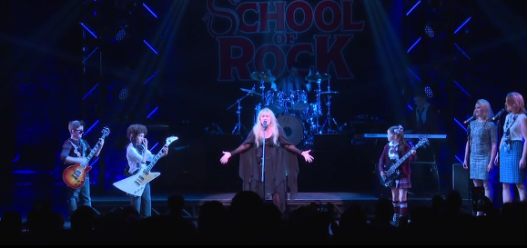 Stevie Nicks at Broadway's 'School of Rock'