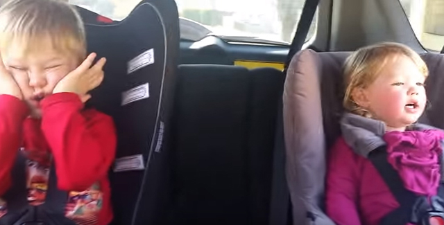 Very young ACDC fans rocking 