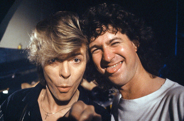 David Bowie and Denis O’Regan
