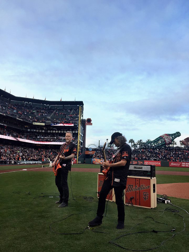 Metallica - National Anthem at AT&T Park 5/6/2016