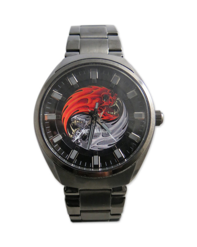 YIN YANG SKULLS WATCH BY SEIKO