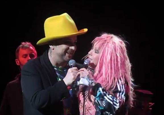 Boy George & Cyndi Lauper