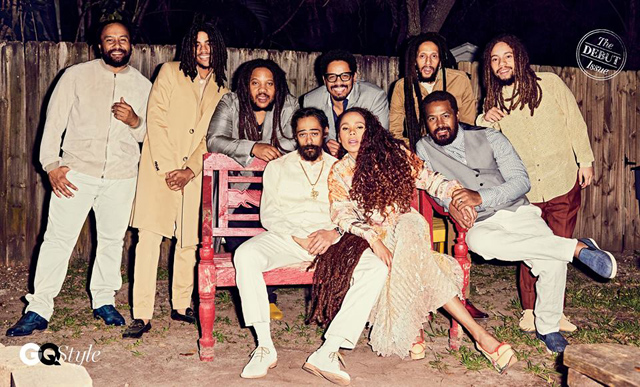 Bob Marley’s Family - GQ Style