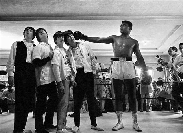 Muhammad Ali with The Beatles