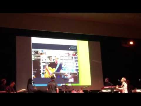 Mike Nesmith joins The Monkees via Skype at NYC show