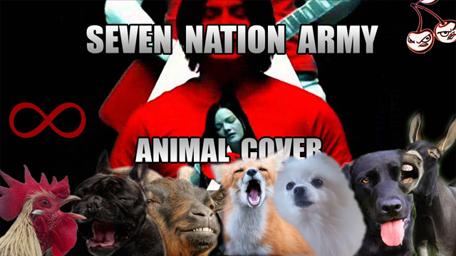 The White Stripes - Seven Nation Army (Animal Cover) - Insane Cherry