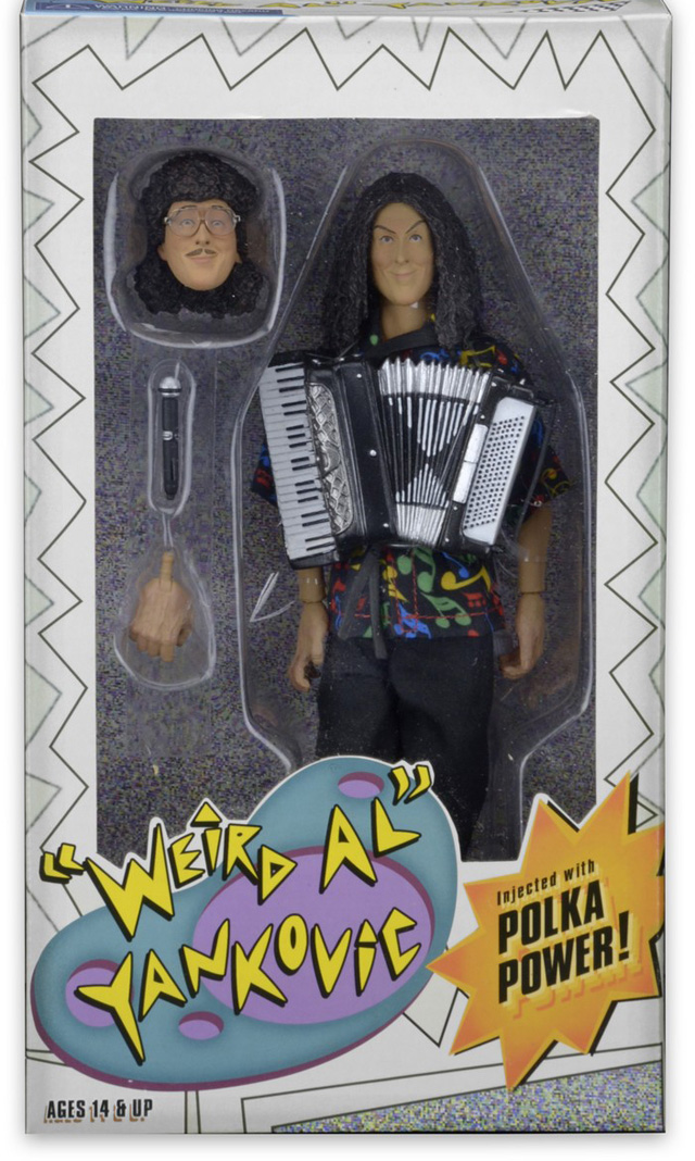 “Weird Al” Yankovic - Clothed 8” Action Figure - NECA