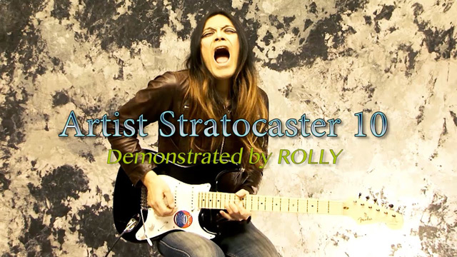 ROLLY - Artist Stratocaster 10 徹底試奏動画 - ヤング・ギター2016年7月号連動企画