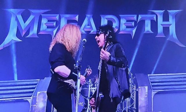 Megadeth with Nikki Sixx