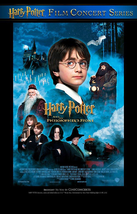 「ハリー・ポッターと賢者の石」in コンサート(C) & TM Warner Bros. Entertainment Inc. Harry Potter Publishing Rights (C) JKR. (s16)