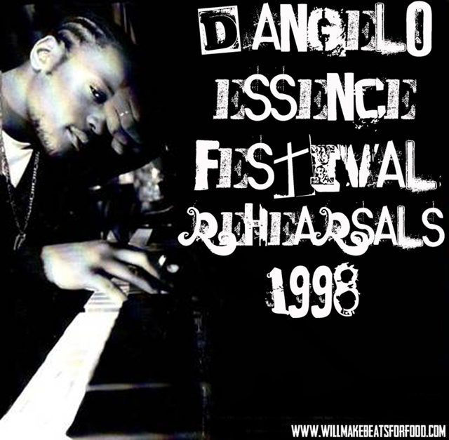 D'Angelo / D'Angelo Essence Festival Rehearsals 1998