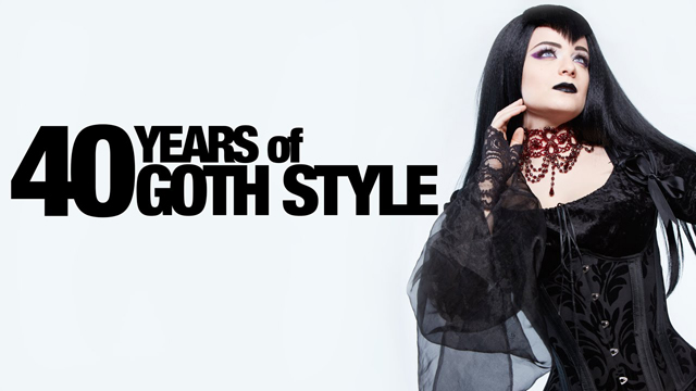 40 Years of Goth Style (in under 4 minutes)
