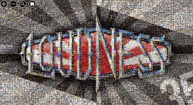 LOUDNESS 35周年記念フォトモザイクアート