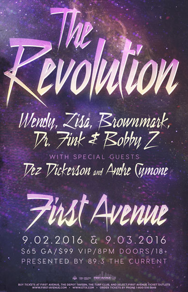 The Revolution 2016 Tour Dates