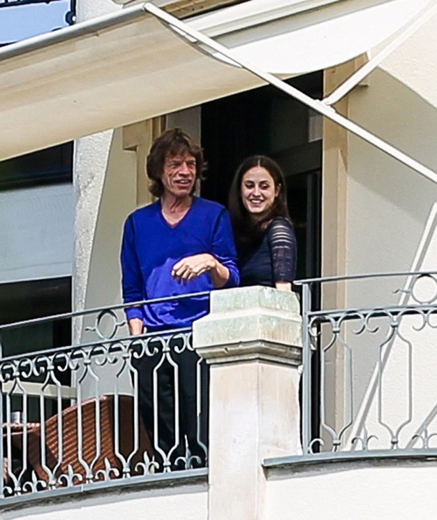 Mick Jagger and Melanie Hamrick