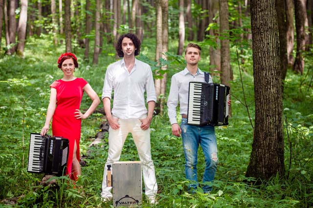 Coldplay - Hymn For The Weekend (Instrumental Accordion cover by Moscow Night Group)