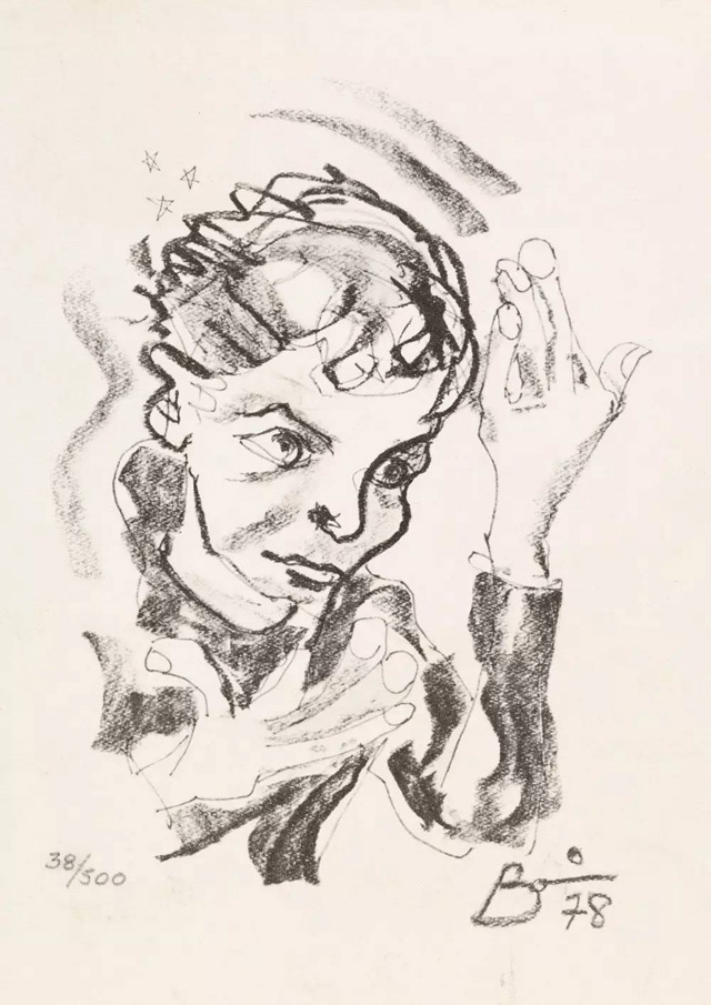 David Bowie - Self-portrait 1978