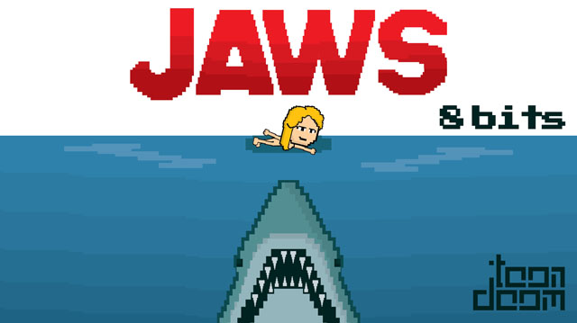 Jaws 8 bits - Toon Doom