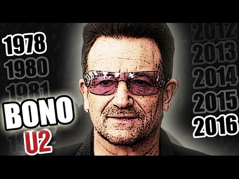 BONO (U2) Live Face Change - Angel Nene