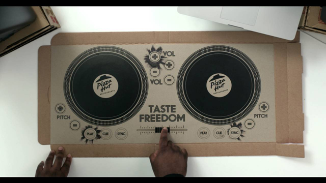 Pizza Hut Restaurants introduces the world's first playable DJ pizza box