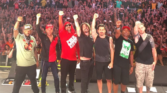 Prophets of Rage with Dave Grohl