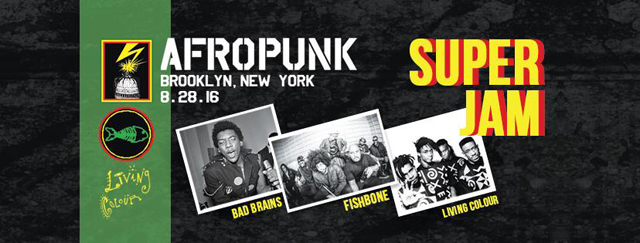 AFROPUNK BROOKLYN Festival - Super Jam - Bad Brains, Fishbone, Living Colour
