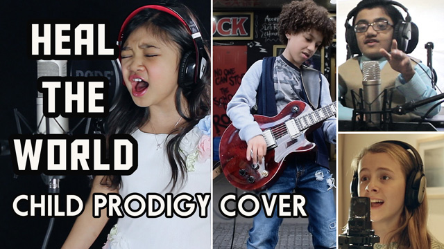 Michael Jackson Birthday Special - Heal The World - Child Prodigy Cover | Maati Baani