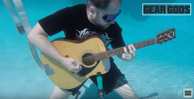 Can You Play Guitar Underwater? Gear Gods Investigates!