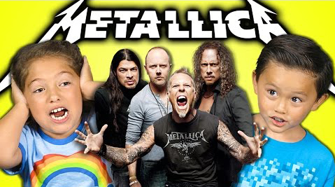 KIDS REACT TO METALLICA - Fine Brothers Entertainment