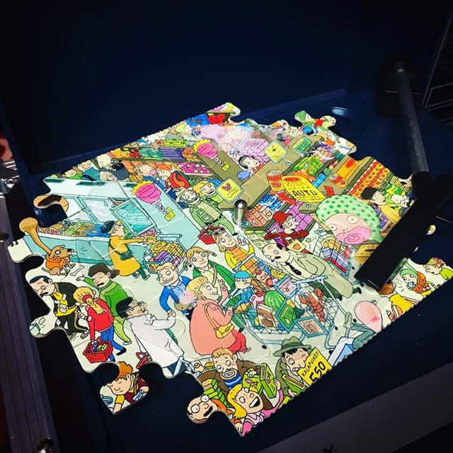 Sugar Coat / Me Instead - THE WORLD’S FIRST PLAYABLE JIGSAW VINYL