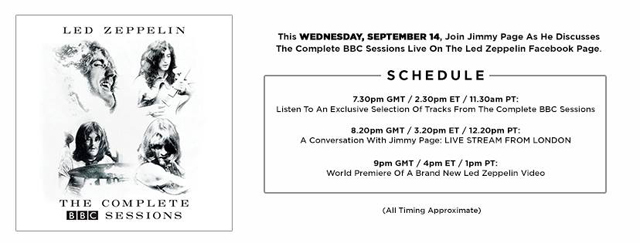 Led Zeppelin - Complete BBC Sessions - streaming event