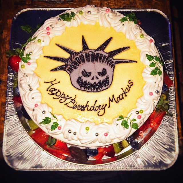 Happy Birthday Markus birthday cake