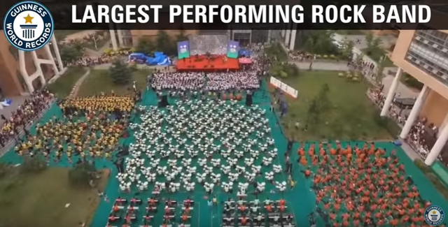 Largest Rock Band - Guinness World Records