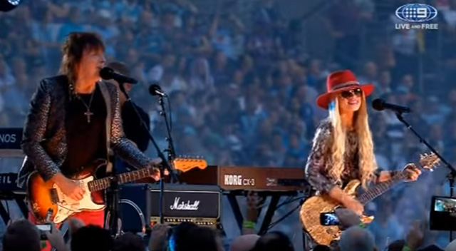 Richie Sambora and Orianthi