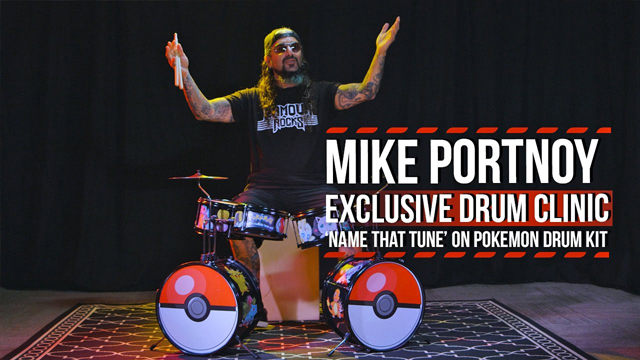 Mike Portnoy: 'Name That Tune' on Pokemon Drum Kit - Loudwire