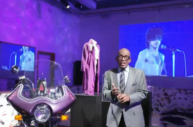 Al Roker visits Prince's Paisley Park on the Today show.