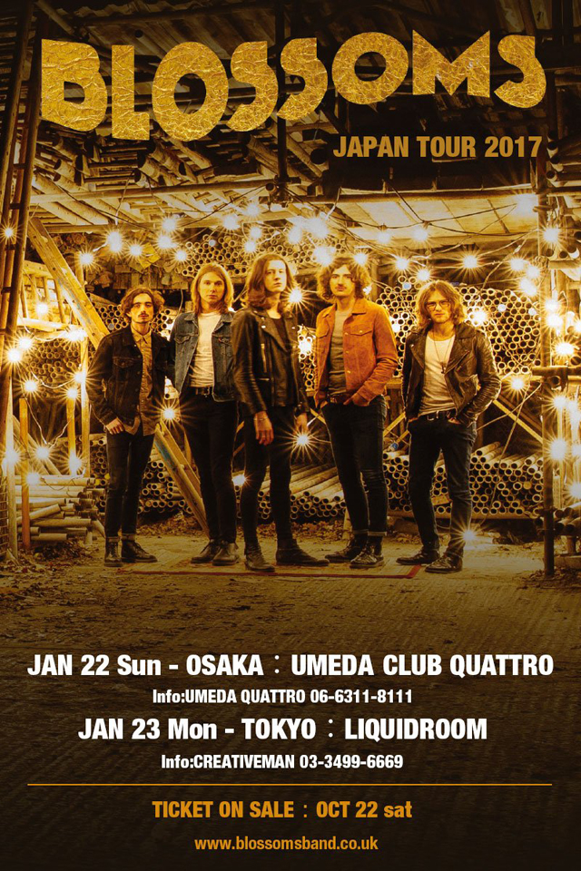 BLOSSOMS - JAPAN TOUR 2017