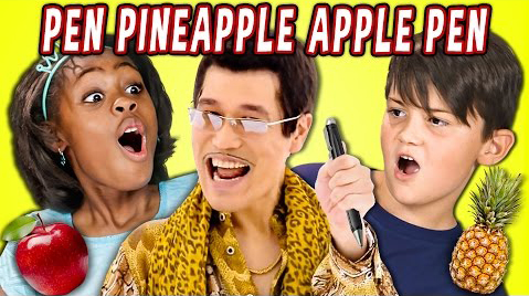 KIDS REACT TO PPAP Pen Pineapple Apple Pen
