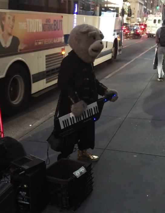 street musician - New York City